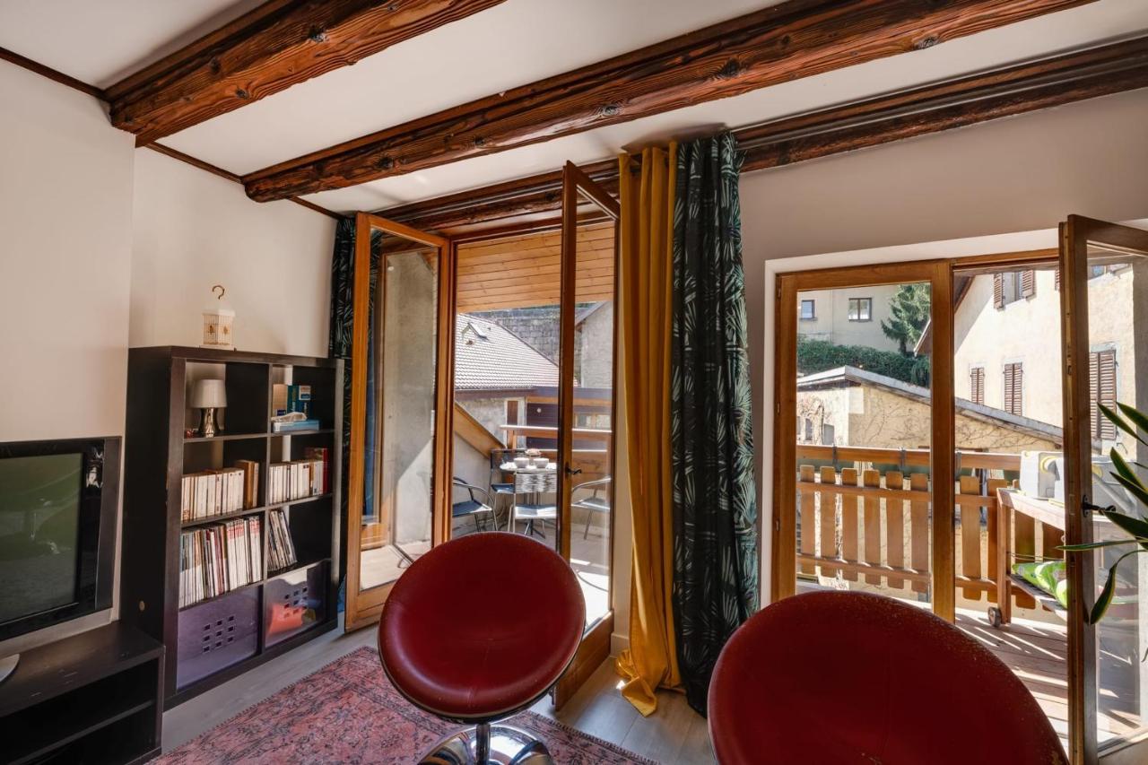 Le Balcon Du Chateau - Aprtement 75 Square Meter In The Annecy Center Bagian luar foto