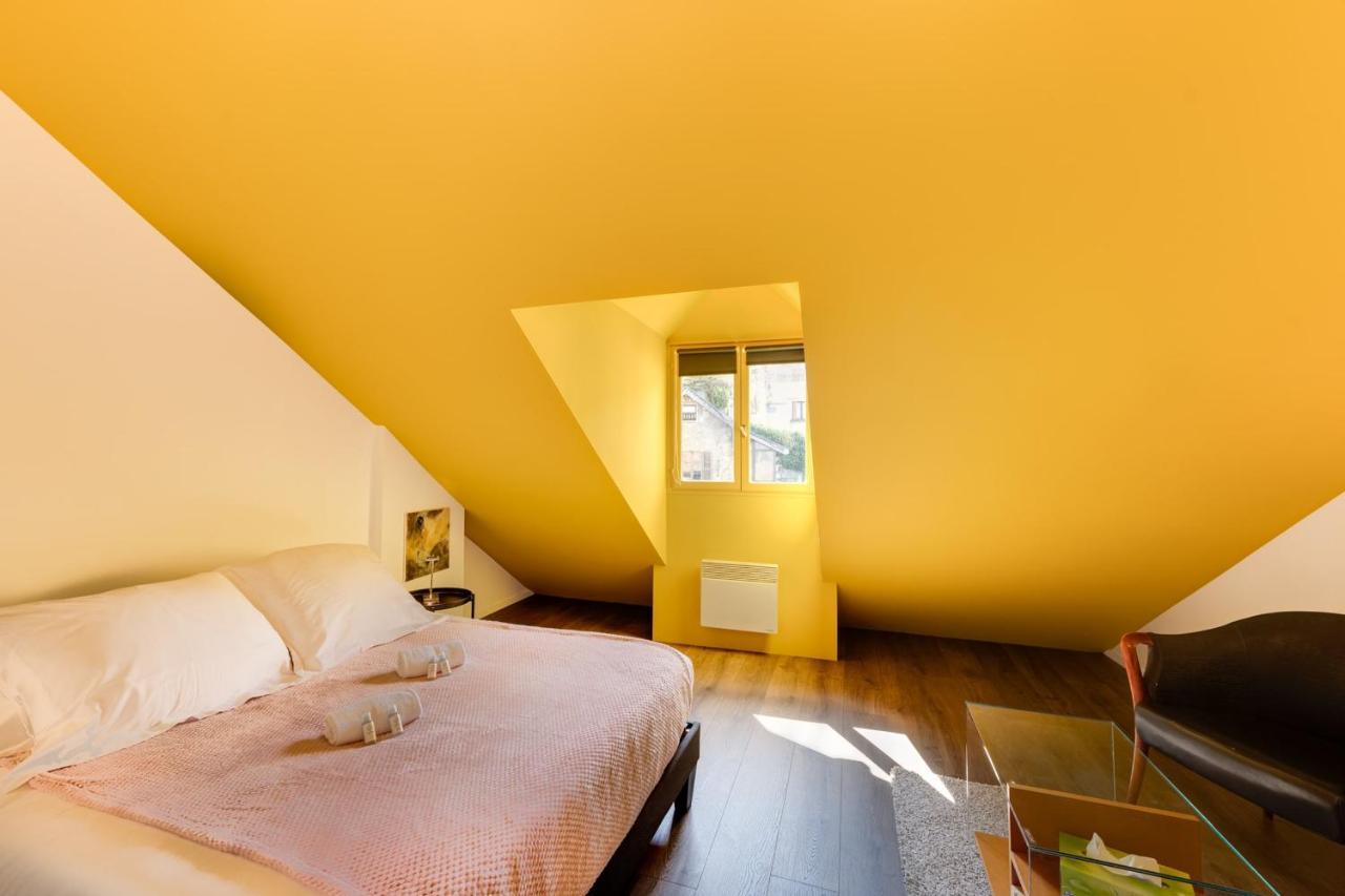 Le Balcon Du Chateau - Aprtement 75 Square Meter In The Annecy Center Bagian luar foto